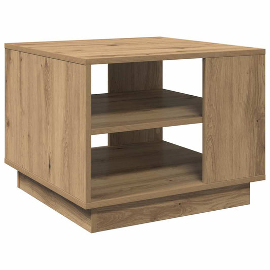 vidaXL Coffee Table Artisan Oak 55x55x42 cm Engineered Wood