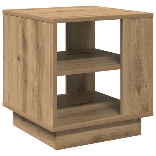 vidaXL Coffee Table Artisan Oak 40x40x43 cm Engineered Wood