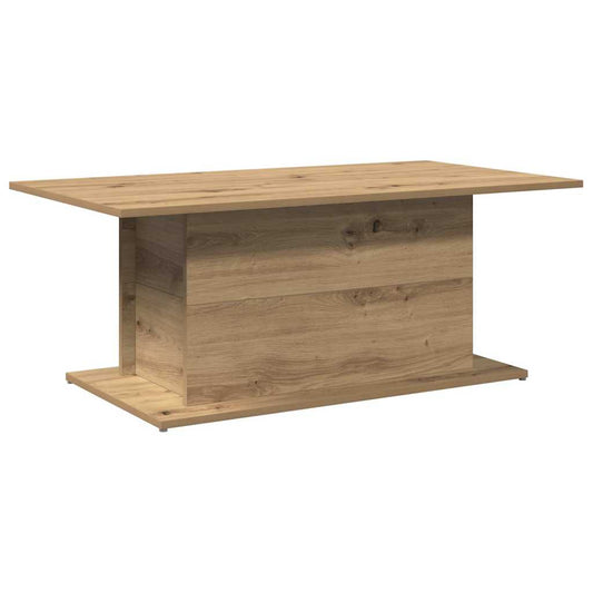 vidaXL Coffee Table Artisan Oak 102x55,5x40 cm Engineered Wood