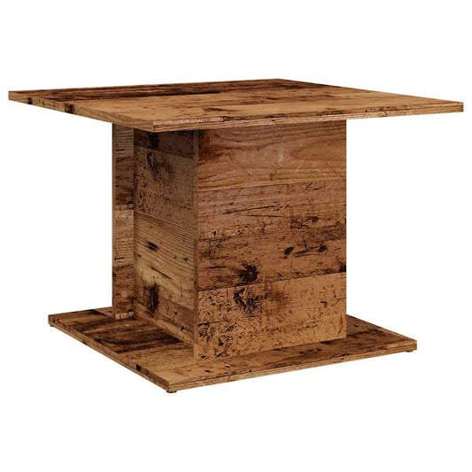 vidaXL Coffee Table Old Wood 55,5x55,5x40 cm Engineered Wood