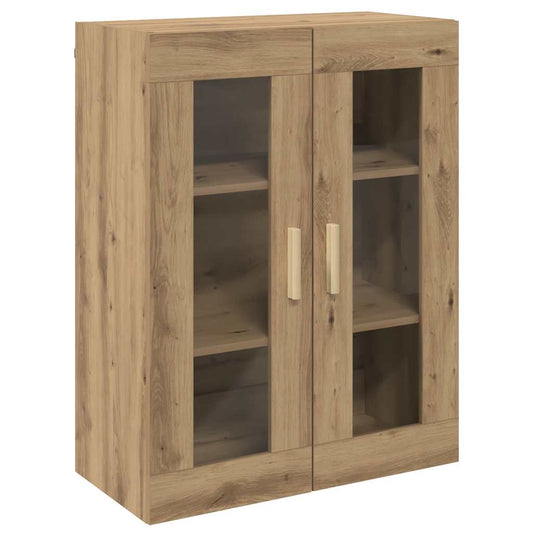 vidaXL Hanging Wall Cabinet Artisian Oak 69,5x34x90 cm