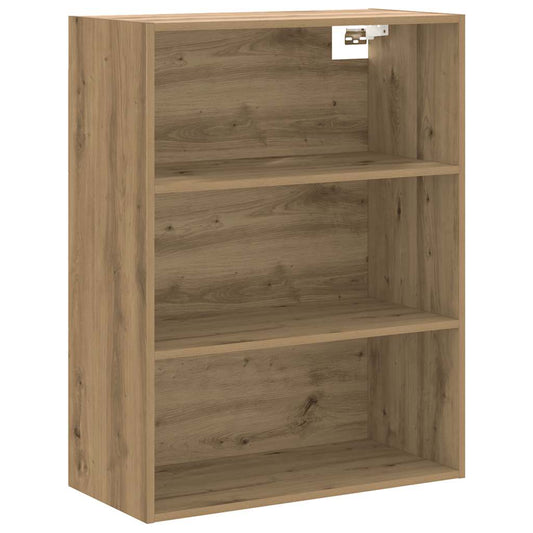 vidaXL Hanging Wall Cabinet Artisan Oak 69,5x32,5x90 cm