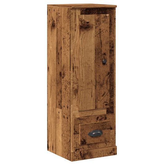 vidaXL Highboard Old Wood 36x35,5x103,5 cm Engineered Wood