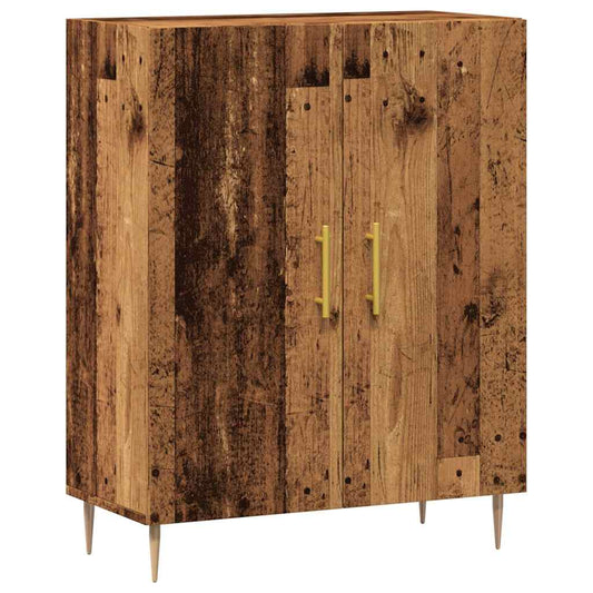 vidaXL Sideboard Old Wood 69,5x34x90 cm Engineered Wood