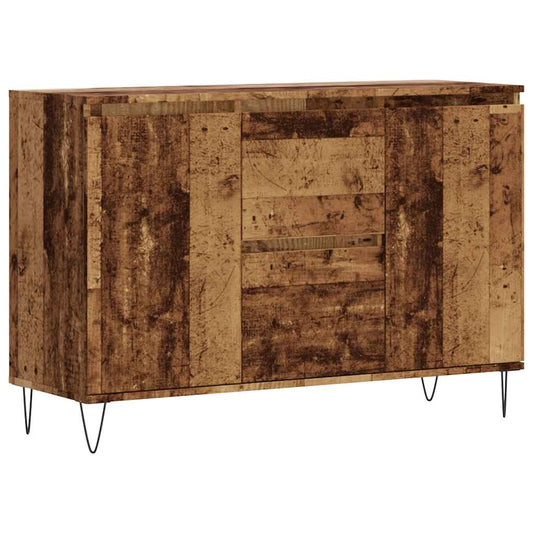 vidaXL Sideboard Old Wood 101,5x35x70 cm Engineered Wood
