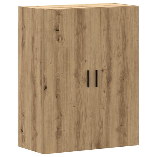 vidaXL Wall Mounted Cabinet Artisan Oak 69,5x34x90 cm