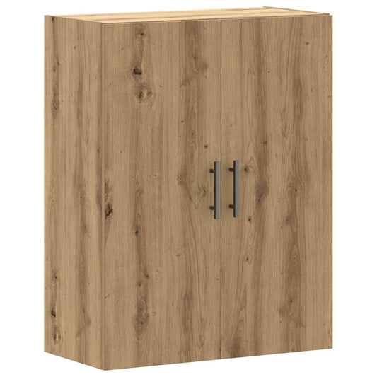 vidaXL Wall Mounted Cabinet Artisan Oak 69,5x34x90 cm