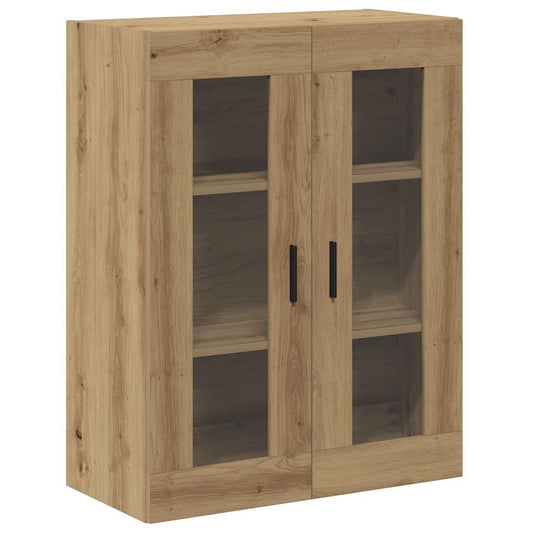 vidaXL Wall Mounted Cabinet Artisan Oak 69,5x34x90 cm