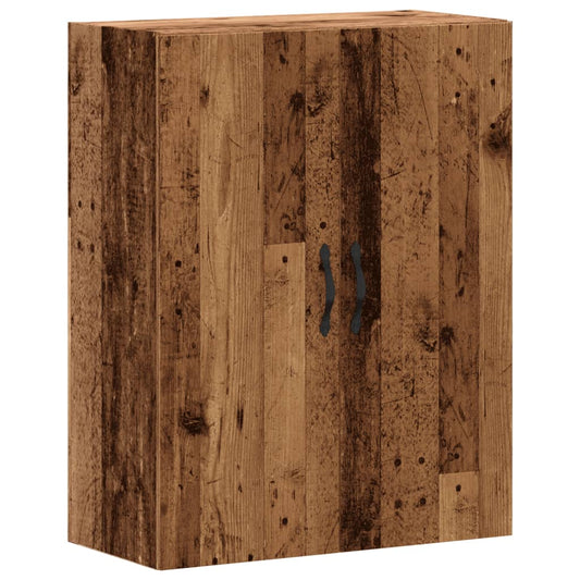 vidaXL Wall Mounted Cabinet Old Wood 69,5x34x90 cm Engineered Wood