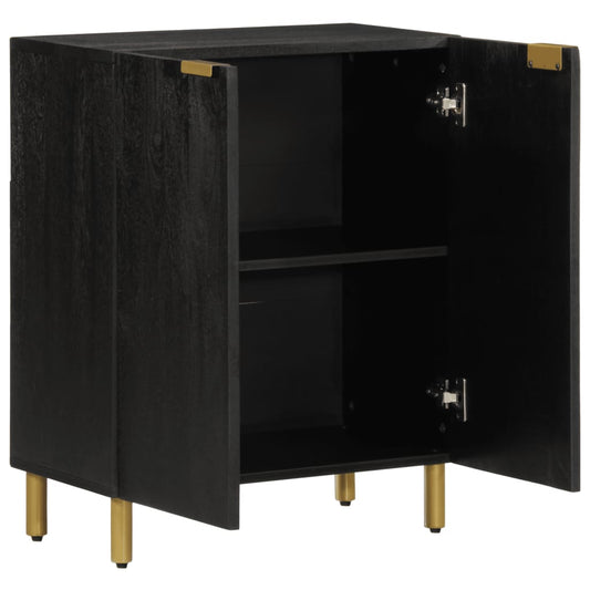 vidaXL Sideboard Black 60x33x75 cm Engineered Wood