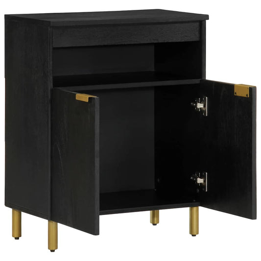 vidaXL Sideboard Black 60x33x75 cm Engineered Wood