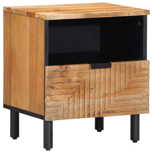 vidaXL Bedside Cabinets 2 pcs 40x33x46 cm Solid Wood Acacia
