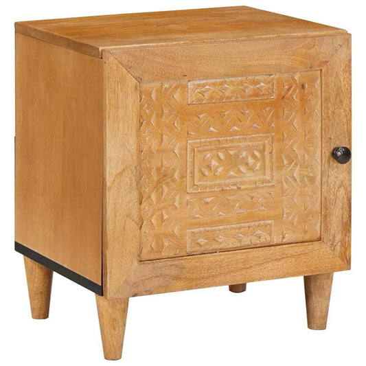 vidaXL Bedside Cabinet Light Brown 80 x 50 x 40 cm Engineered Wood