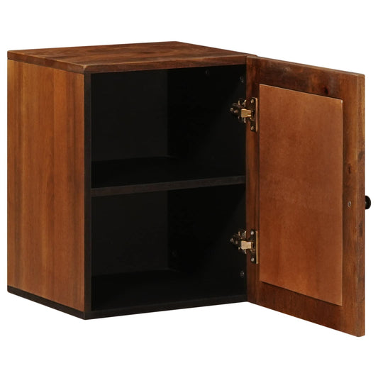 vidaXL Bathroom Hanging Cabinet with Storage Walnut 38 x 33 x 48 cm