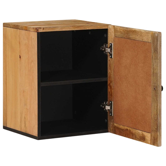 vidaXL Bathroom Hanging Cabinet with Storage Natural 38 x 33 x 48 cm