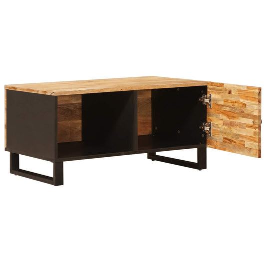 vidaXL Coffee Table Brown 80 x 50 x 40 cm Solid Mango Wood