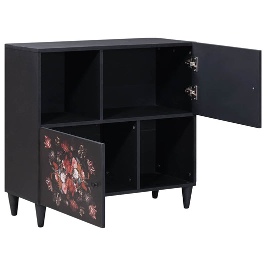 vidaXL Storage Cabinets Multicolour 80 x 33.5 x 75 cm Solid Mango Wood