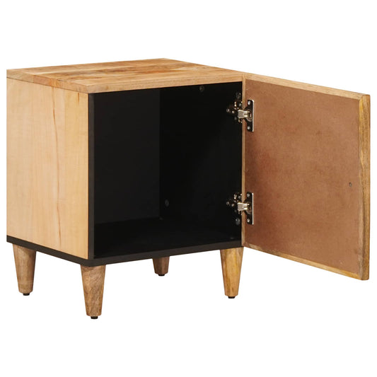 vidaXL Bedside Table Brown 40 x 33.5 x 46 cm Solid Mango Wood