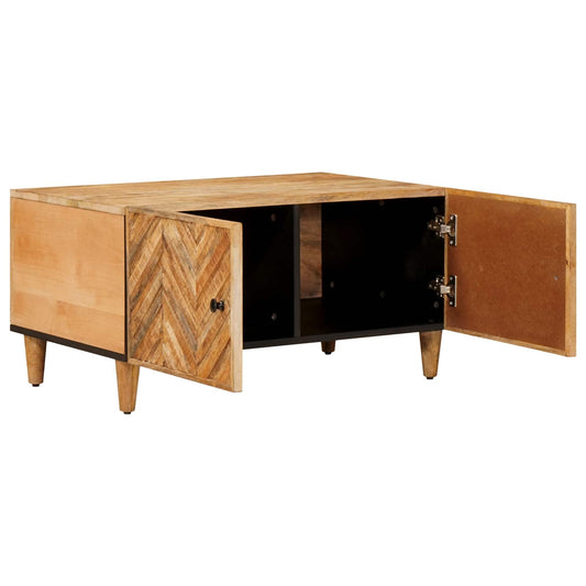 vidaXL Coffee Table Brown 80 x 50 x 40 cm Solid Mango Wood