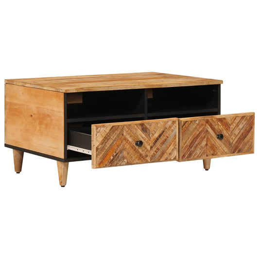 vidaXL Coffee Table Brown 80 x 54 x 40 cm Solid Mango Wood