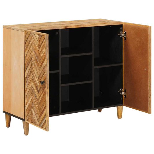 vidaXL Storage Cabinets Brown 90 x 33.5 x 75 cm Solid Mango Wood