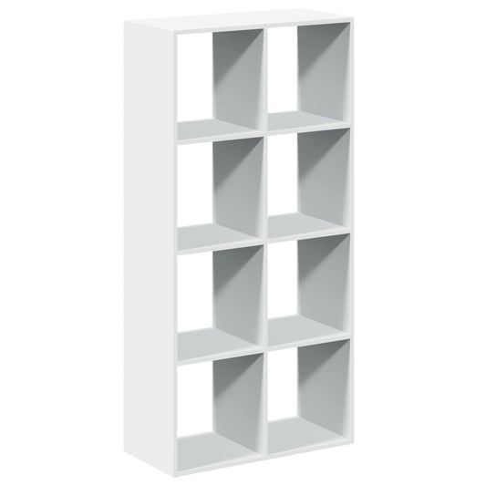 vidaXL Room Divider Bookcase White 69,5x29x137,5 cm Engineered Wood