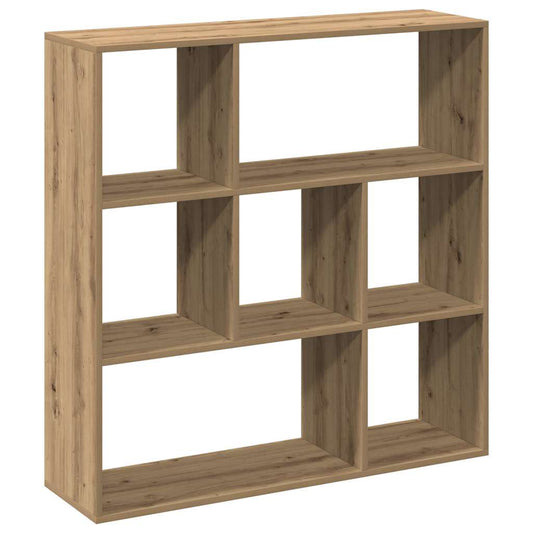 vidaXL Room Divider Bookcase Artisan Oak 102x29x103,5 cm Engineered Wood