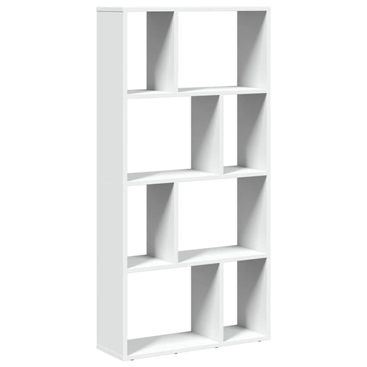 vidaXL Bookcase White 60x20x120,5 cm Engineered Wood