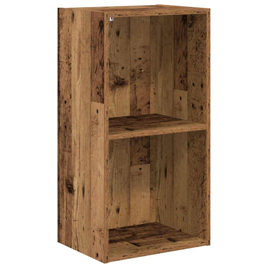 vidaXL Bookcase Old Wood 40x30x77 cm Engineered Wood