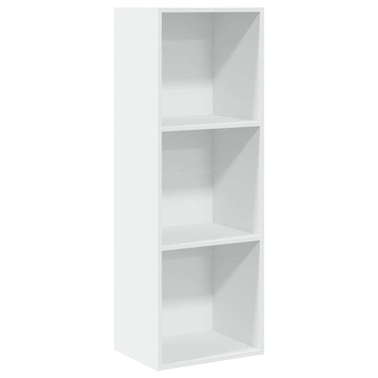 vidaXL Bookcase White 40x30x114 cm Engineered Wood