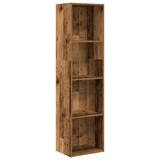 vidaXL Bookcase Old Wood 40x30x152 cm Engineered Wood