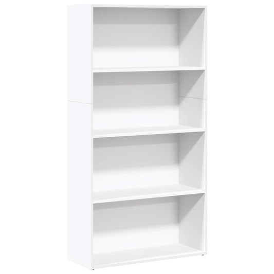 vidaXL Bookcase White 80x30x152 cm Engineered Wood