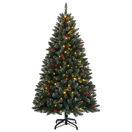 vidaXL Artificial Christmas Tree 300 LEDs 240 cm