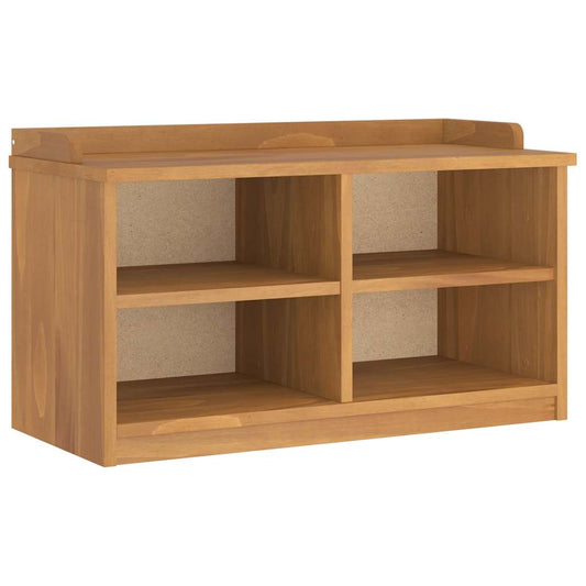 vidaXL Hallway Bench SANDNES 87x40x50 cm Solid Wood Pine