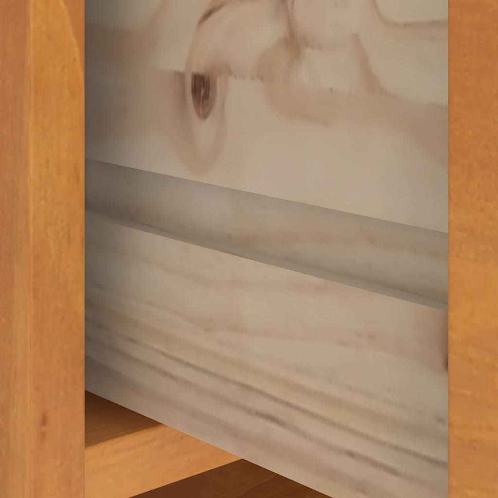 vidaXL Hall Tree "SANDNES" 45x40x159,5 cm Solid Wood Pine
