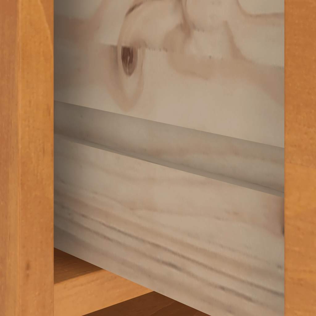 vidaXL Hall Tree SANDNES 87x40x159.5cm Solid Wood Pine