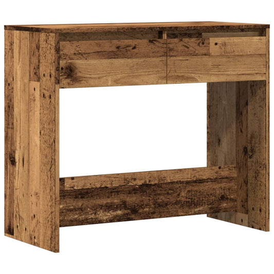 vidaXL Console Table Old Wood 89x41x76,5 cm Engineered Wood