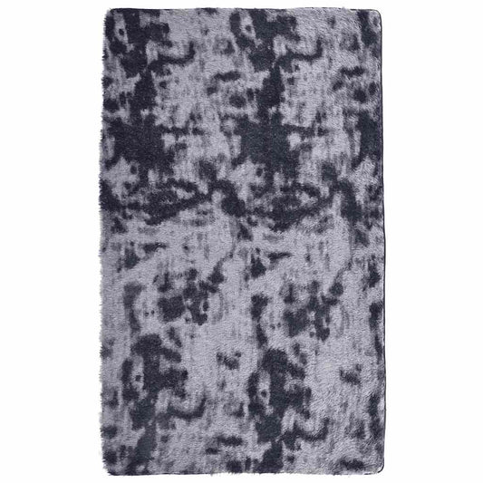 vidaXL Shaggy Rug High Pile NAVARRA Dark Grey 80x150 cm Polyester