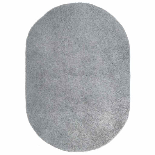 vidaXL Shaggy Rug High Pile NAVARRA Light Grey 300x200 cm Polyester