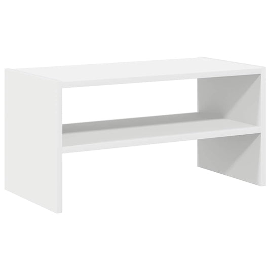 vidaXL Shoe Rack Stackable White 60x30x30,5 cm