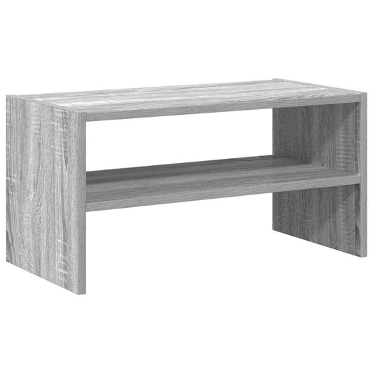 vidaXL Shoe Rack Stackable Grey Sonoma 60x30x30,5 cm