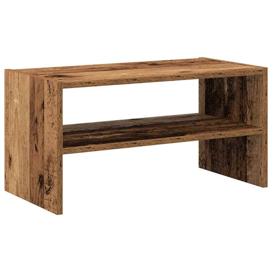 vidaXL Shoe Rack Stackable Old Wood 60x30x30,5 cm