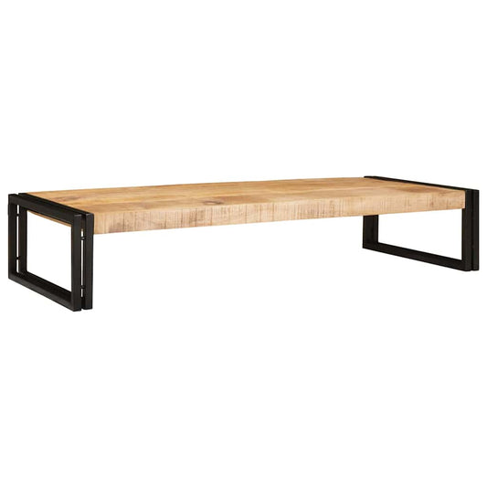 vidaXL Bathroom Shelf Brown 120 x 50 x 23 cm Soild Rough Mango Wood