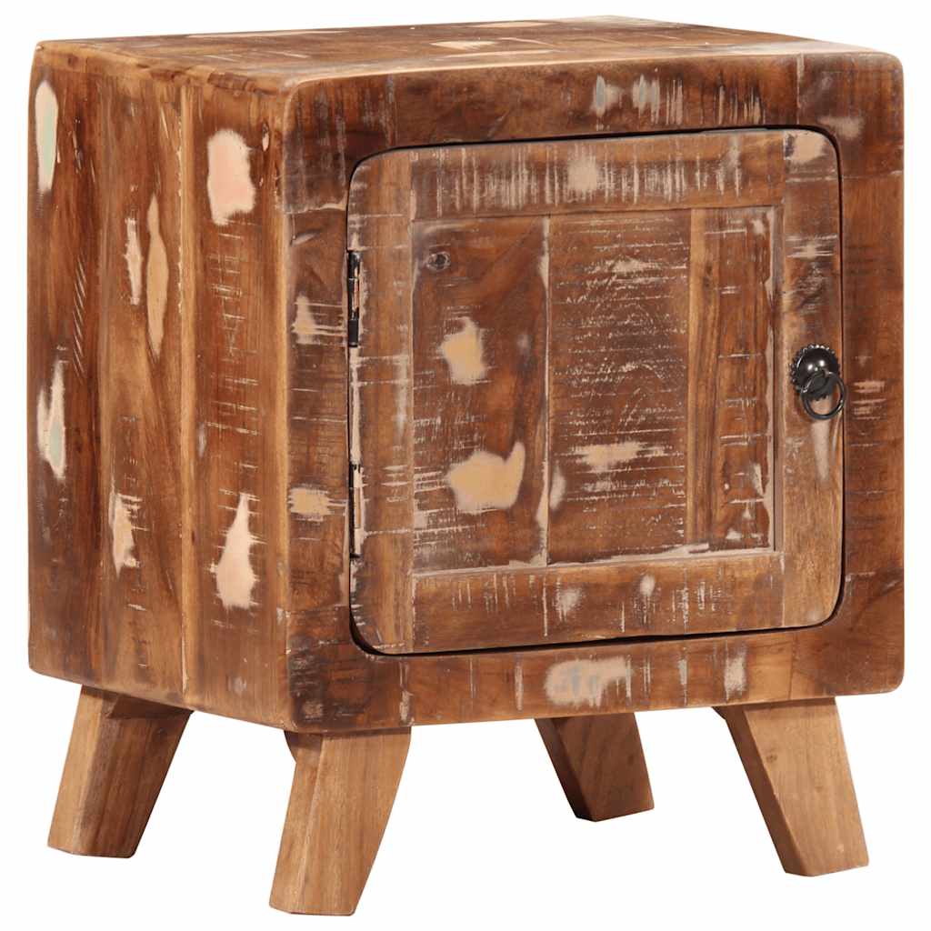vidaXL Bedside Cabinet 2 pcs 40x32x46 cm Solid Wood Reclaimed