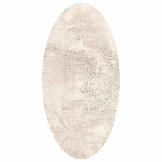 vidaXL Carpet HUARTE Beige 100 x 200 cm 100% Polyester