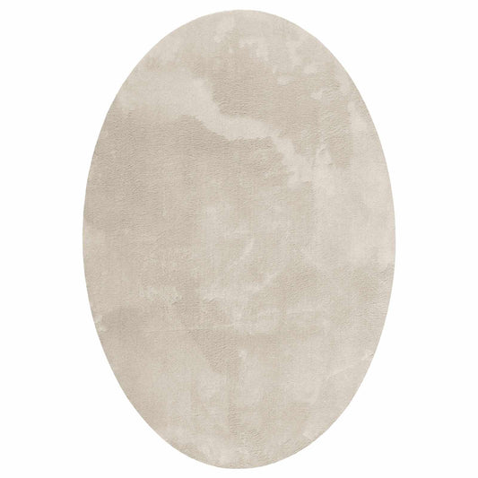 vidaXL Carpet HUARTE Beige 160 x 230 cm 100% Polyester