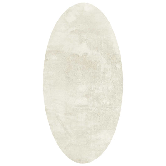 vidaXL Carpet HUARTE Cream 80 x 150 cm 100% Polyester