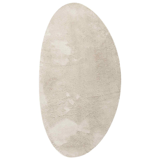vidaXL Area Rugs HUARTE Beige 100 x 200 cm Polyester