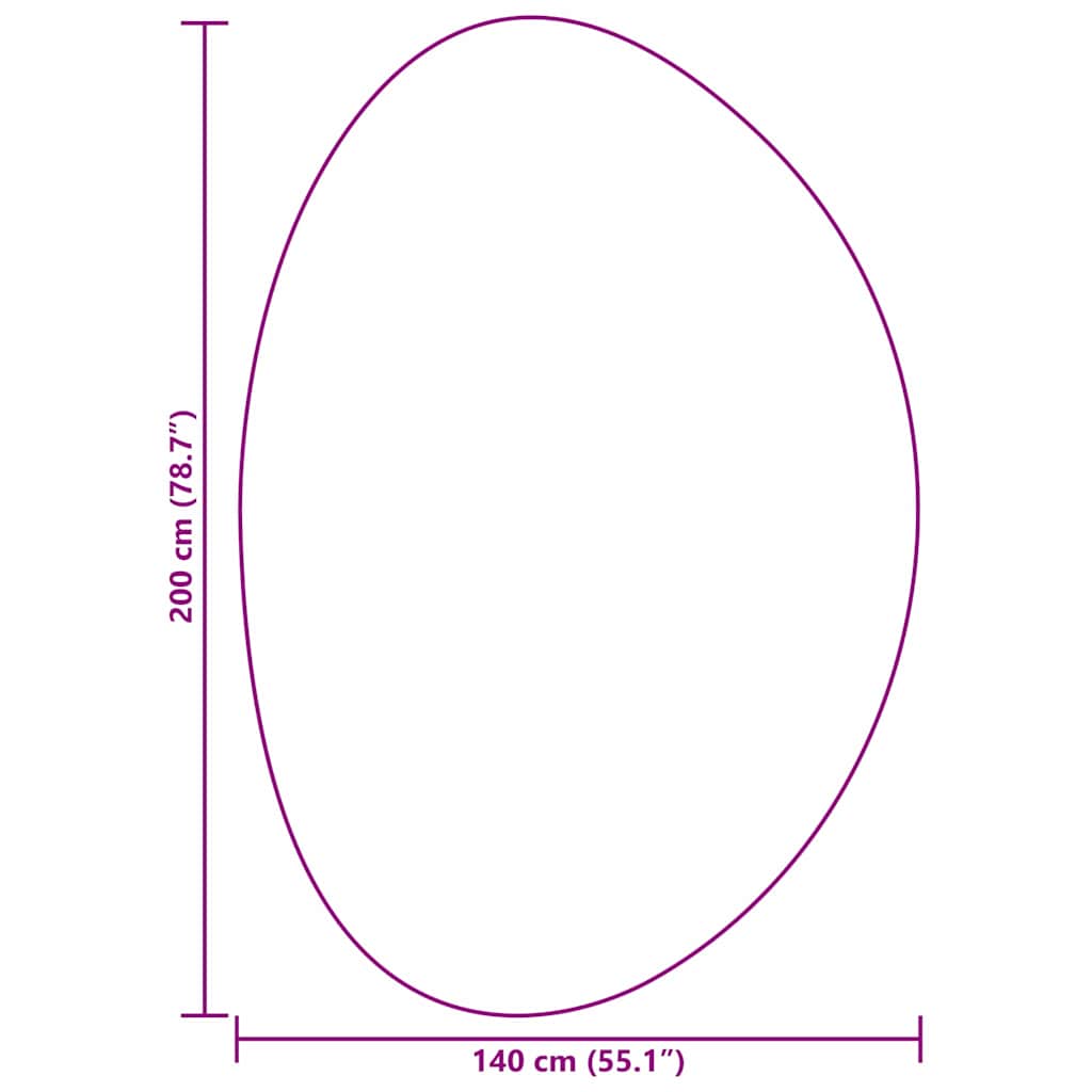 vidaXL Area Rugs HUARTE Cream 140 x 200 cm Polyester