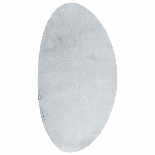 vidaXL Area Rugs HUARTE Grey 100 x 200 cm Polyester